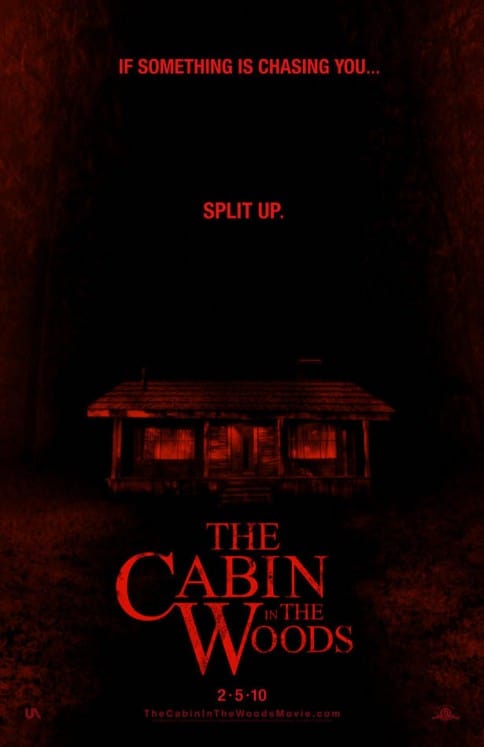 cabin in the woods movie. I hope Cabin in the Woods,