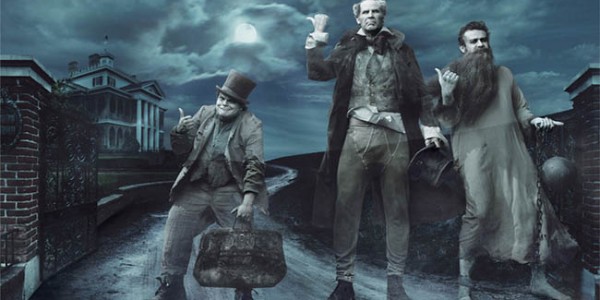 Jack Black, Will Ferrell & Jason Segel as Haunted Mansion Ghosts